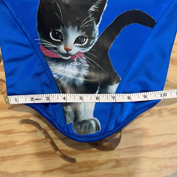 Vivienne Westwood Cat Corset electric Blue - Picture 12 of 12